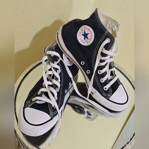 Converse Cream Canvas Sneakers